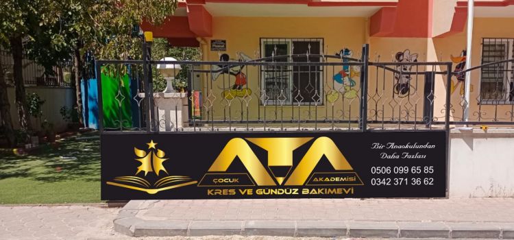 Ata Çocuk Akademisi Kreş ve Gündüz Bakımevi