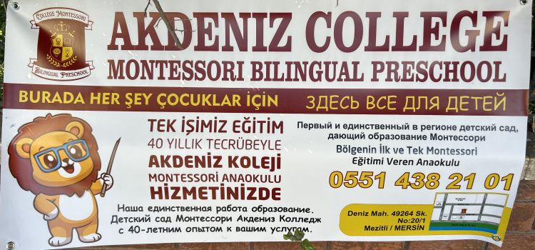 Özel Akdeniz Koleji Montessori Anaokulu